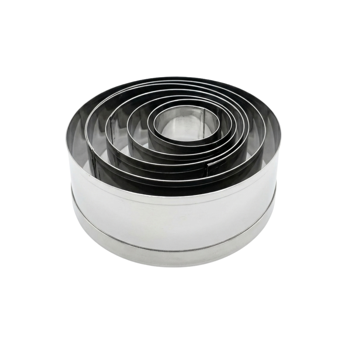Jogo Cortador Redondo Aço Inox 7 peças