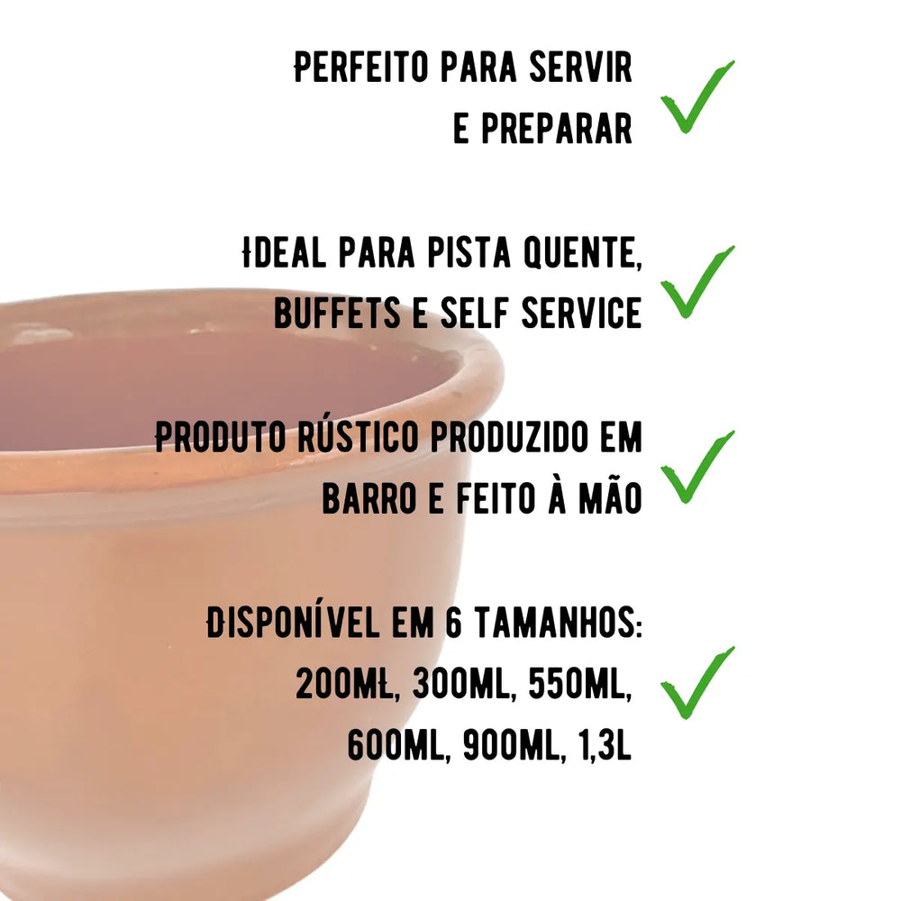 Cumbuca Alta Barro N°1 Motta