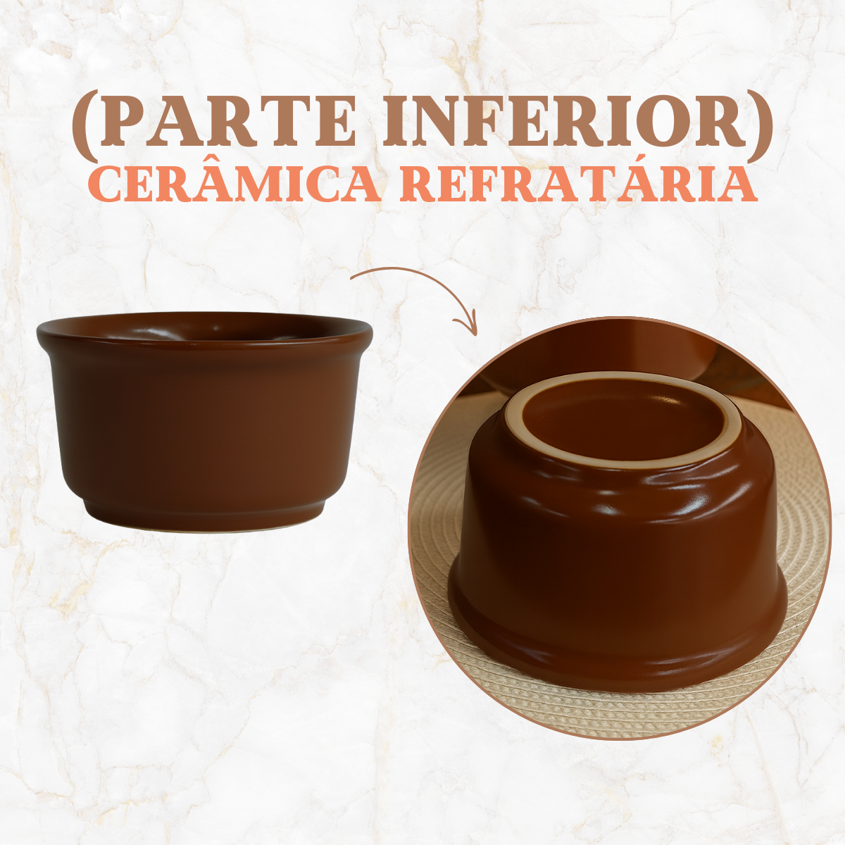Cumbuca Ceramica 500ml