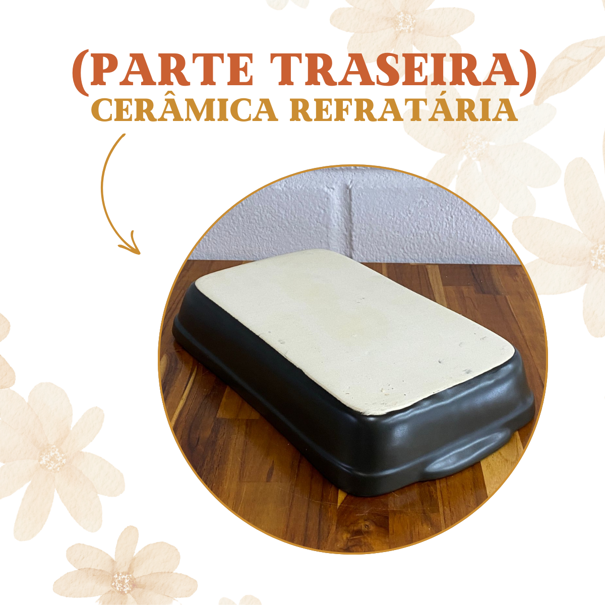 Travessa Retangular M Petróleo 1,7L