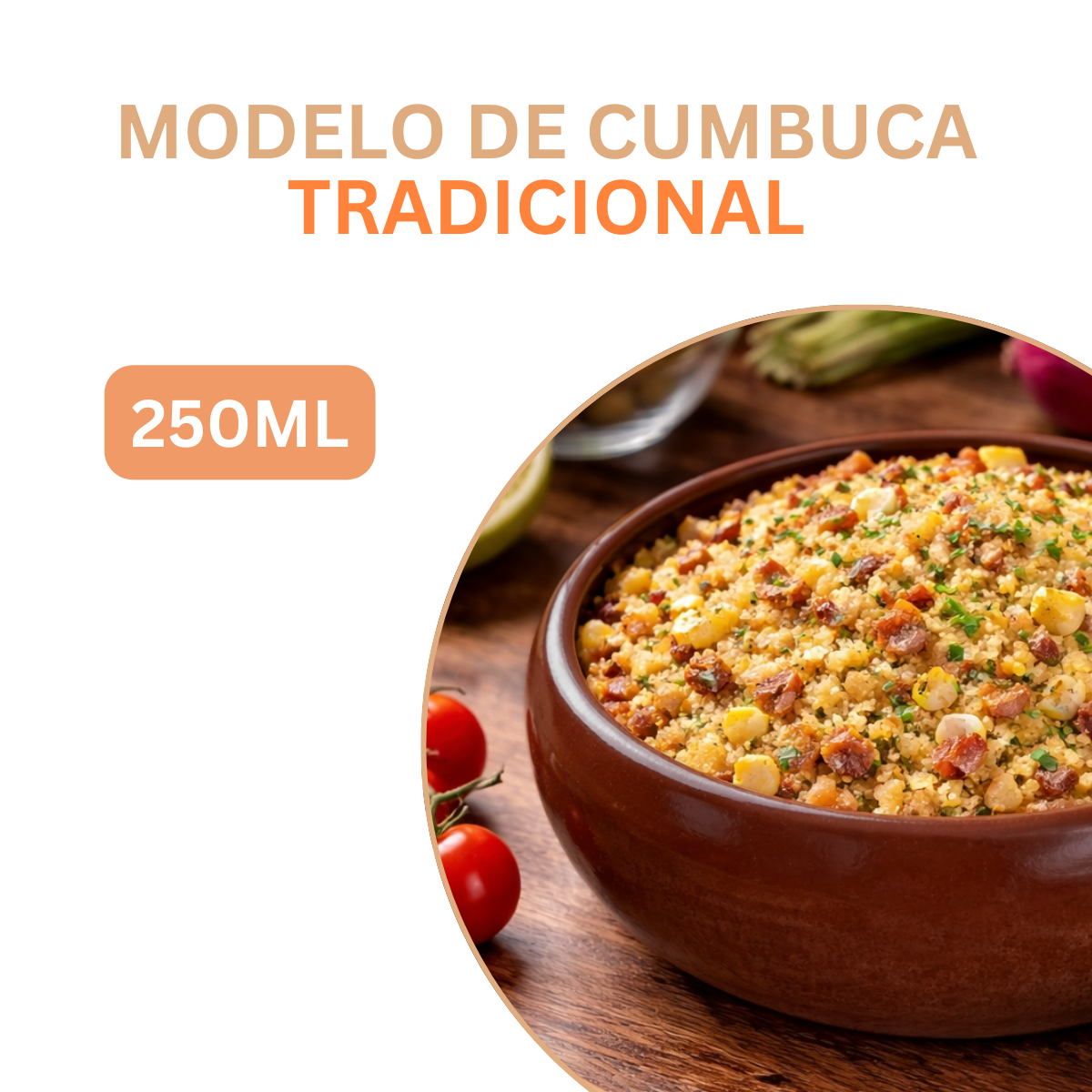 Cumbuca Ceramica Refrataria 250ml