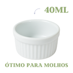 Ramekim porcelana 40ml 2°Linha