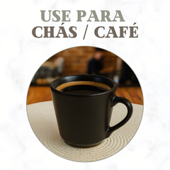 Xicara Chá Ceramica Refrataria 200ml