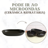 Travessa Oval Mini Petróleo
