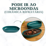 Travessa Oval Mini Jade