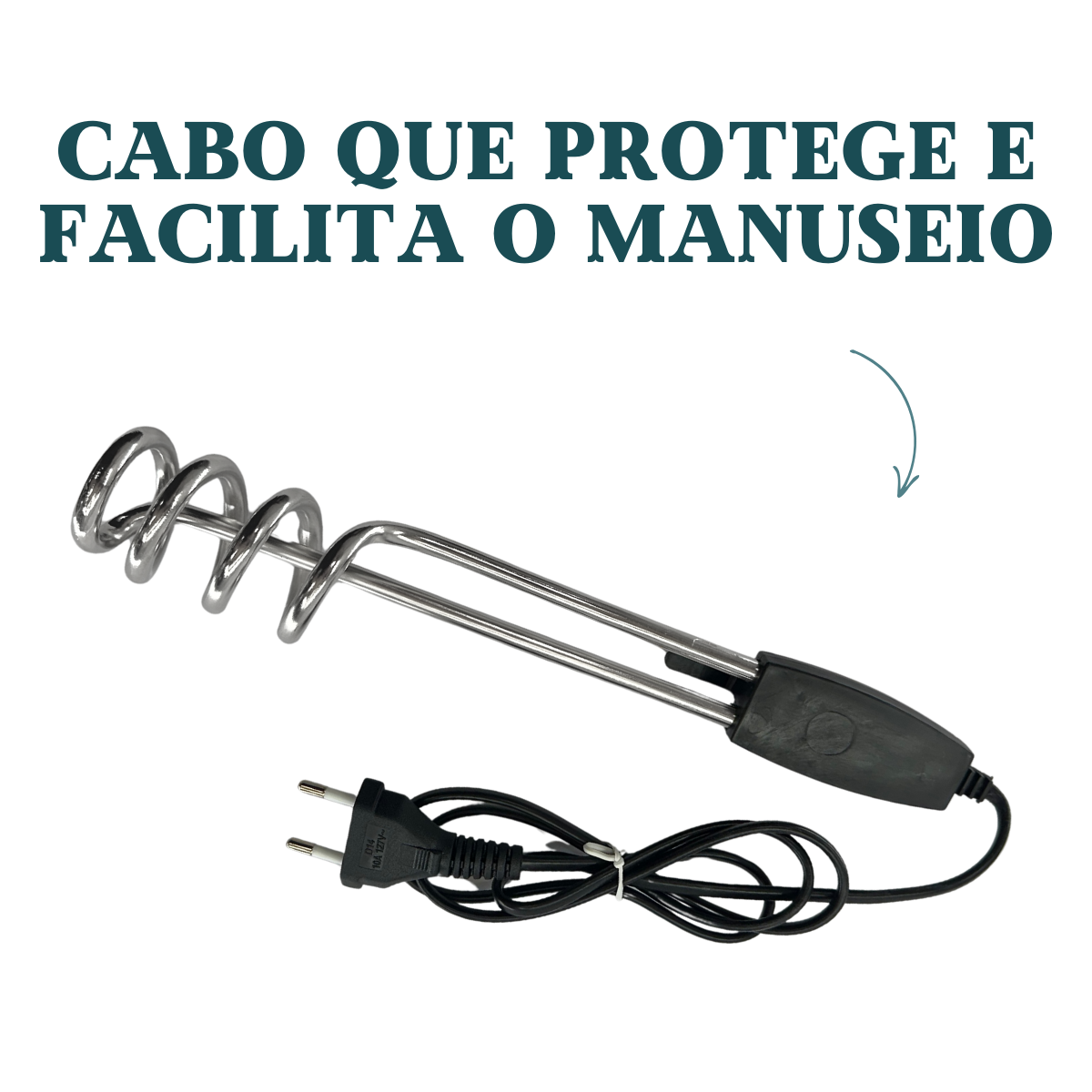 Aquecedor de Agua Ebulidor 220v 60Hz
