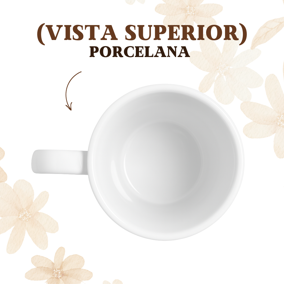 Xicara Cappuccino Com Pires Redondo Madeira