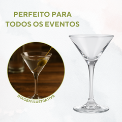 Mini Taça Martini 100ml de Vidro