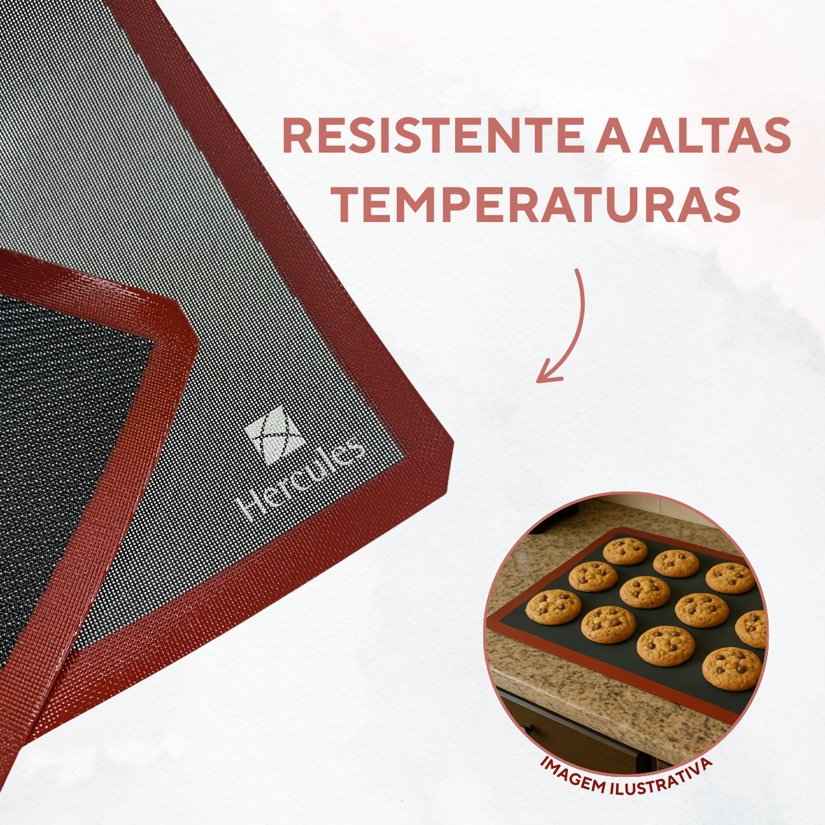 Tapete de Silicone Antiaderente