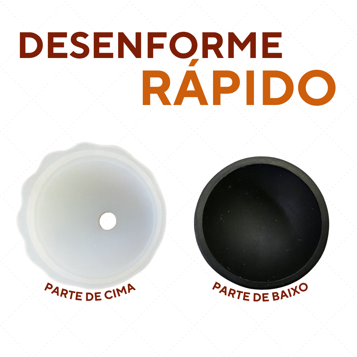 Forma de Gelo Esfera Drink