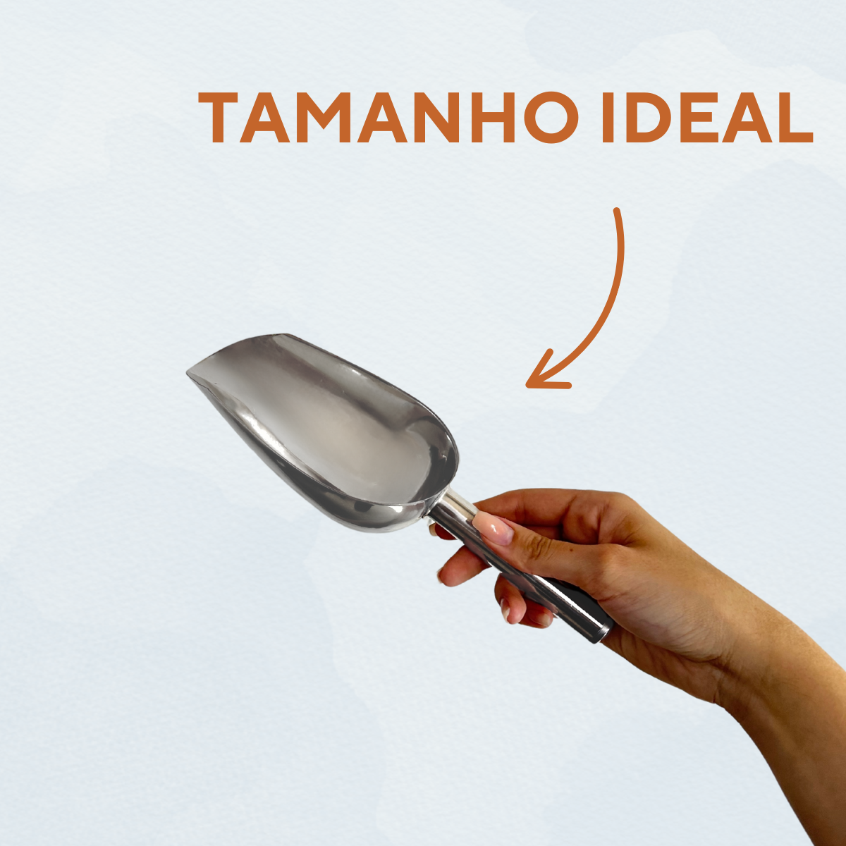 Concha Pegador Aço Inox 26cm - A Gourmet