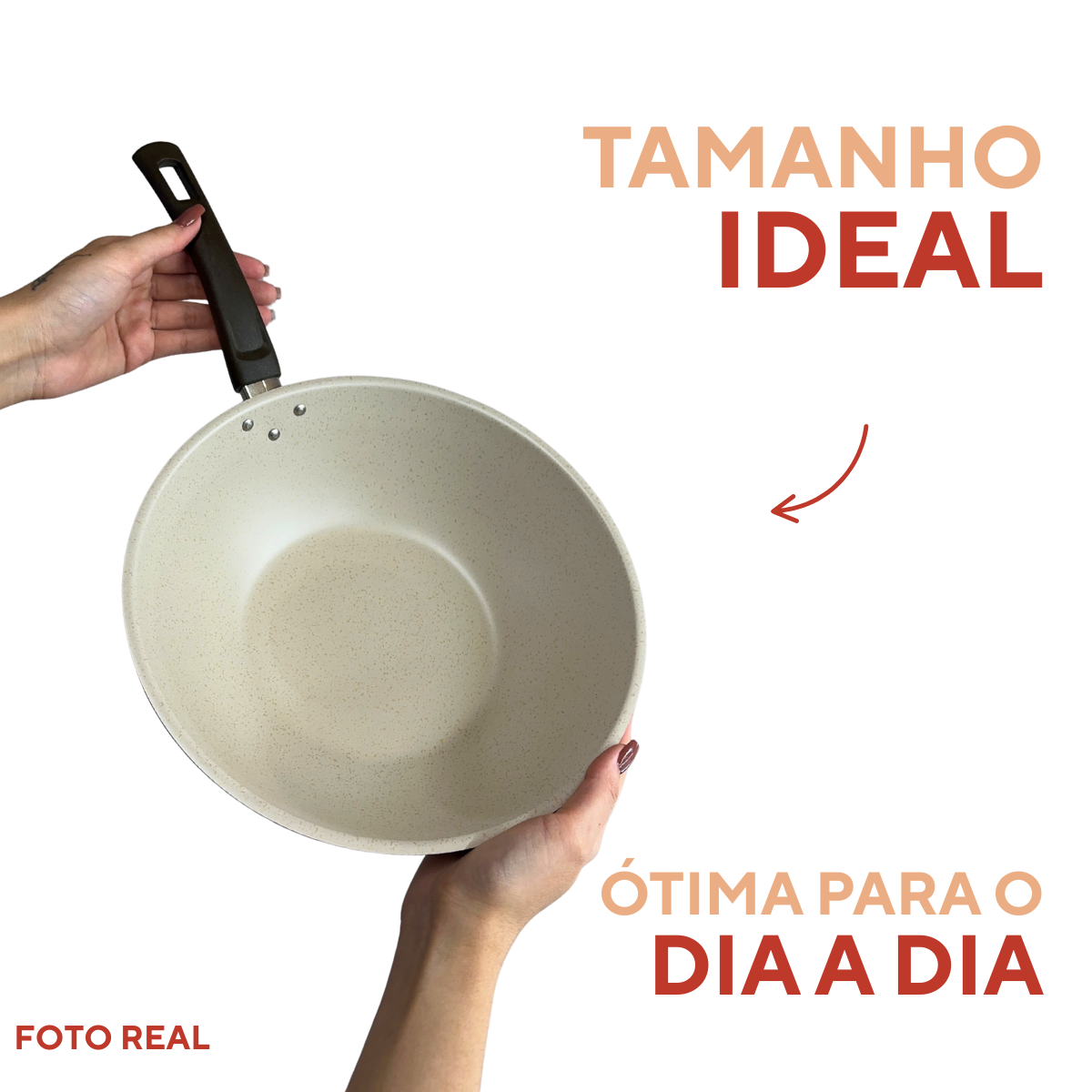 Frigideira Antiaderente 28cm Wok Eko