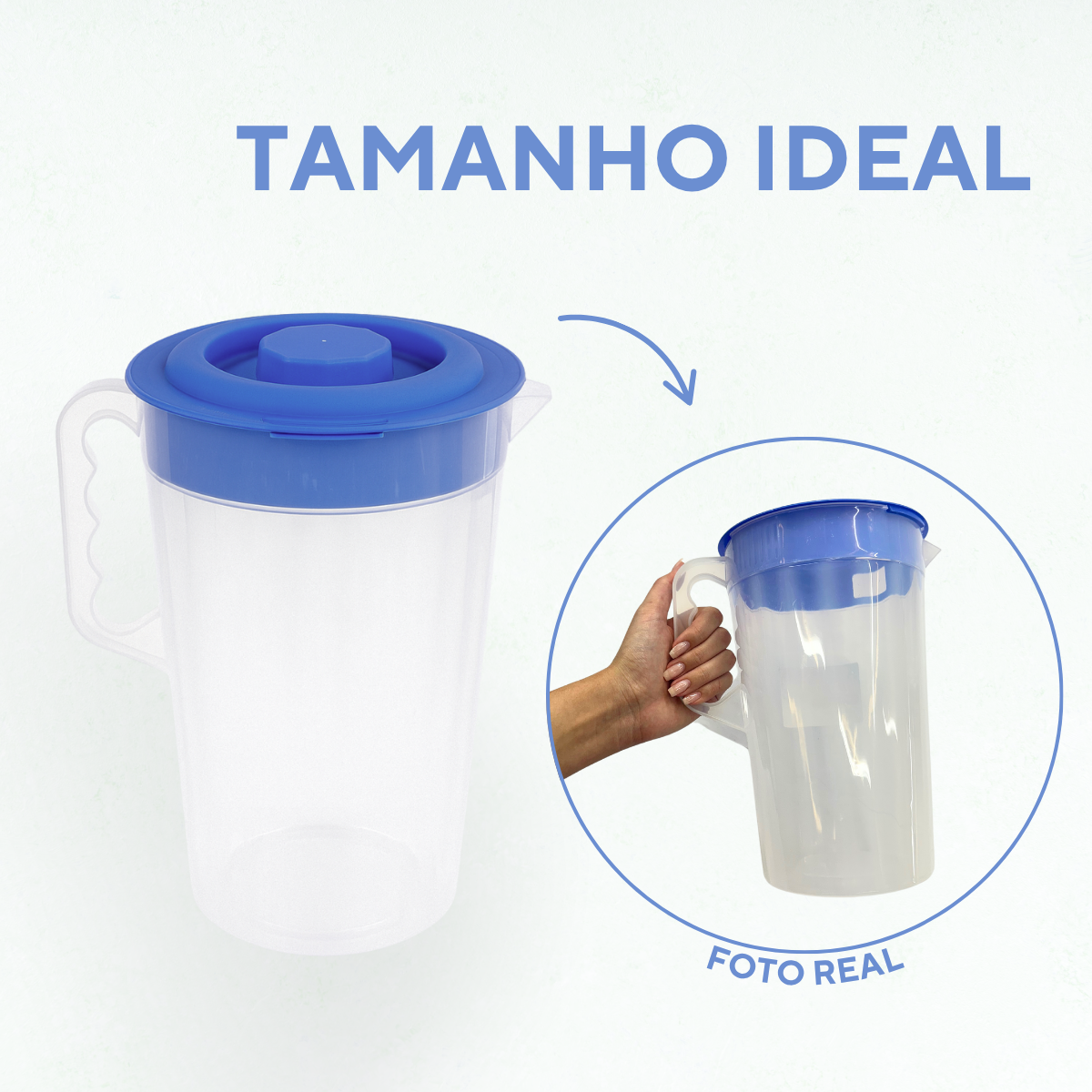 Jarra Canelada 3,8L Plástico - A Gourmet