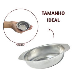 Mini Tigela Aço Inox 100ml