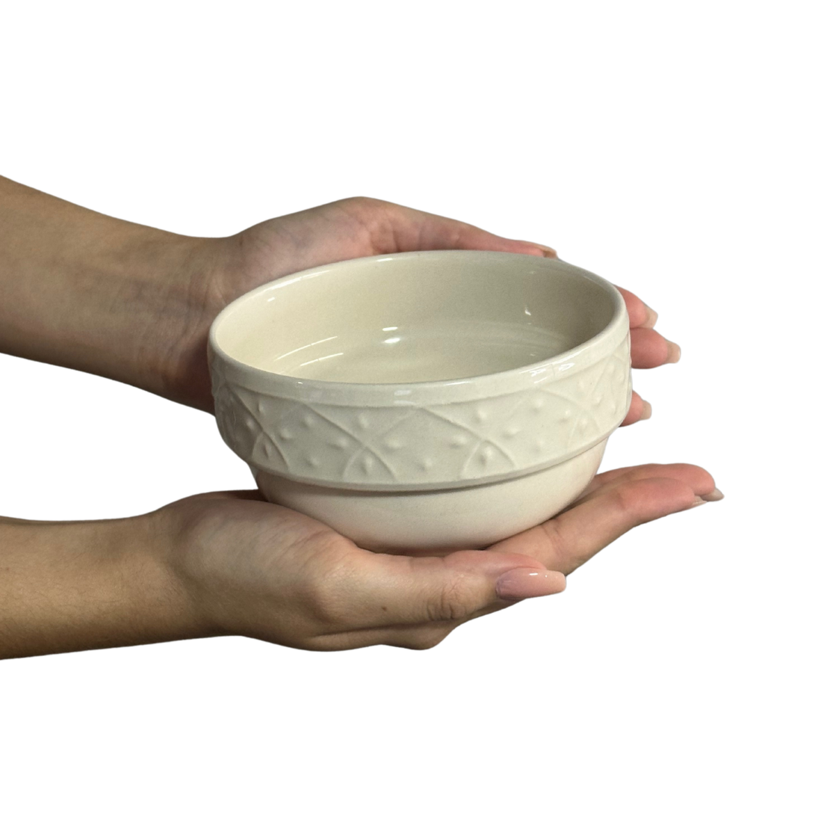 Tigela Marfim 500ml Cerâmica