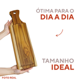 Tabua Madeira Teca Retangular