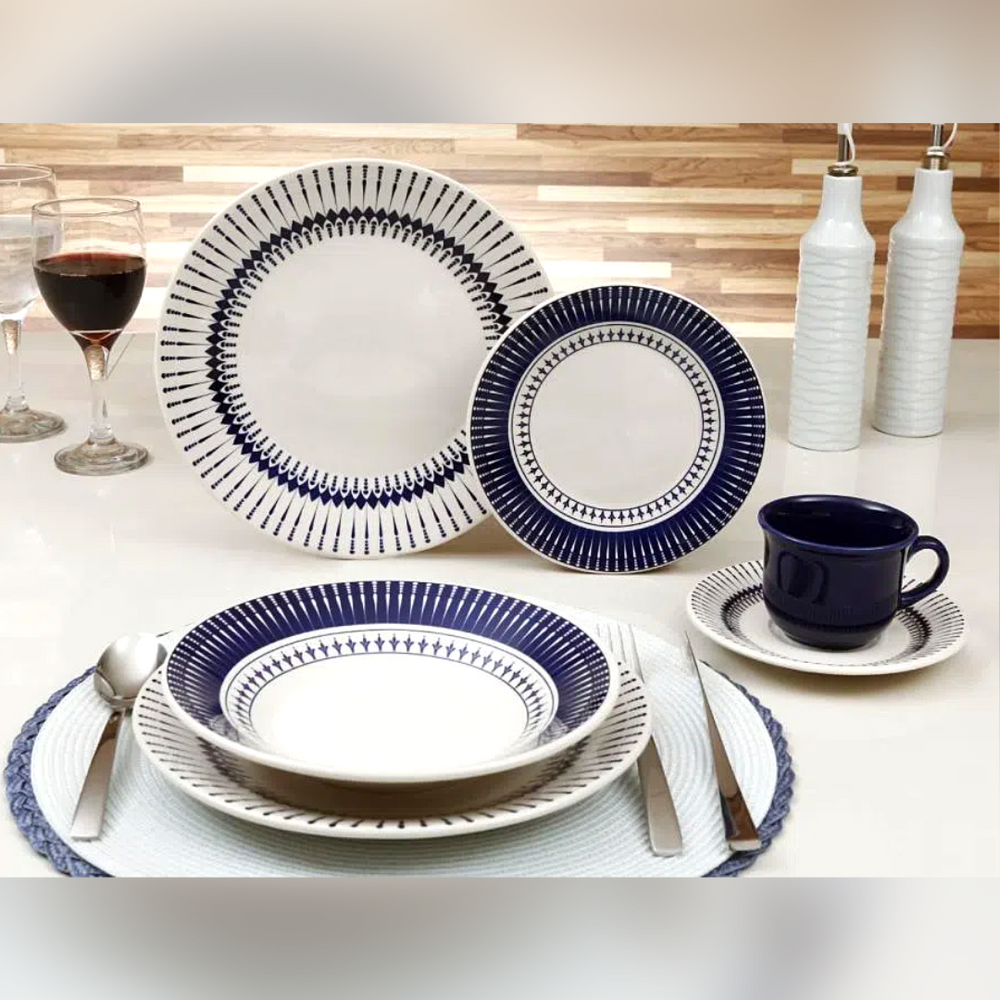 Jogo 16 Peças Donna Colb Cerâmica Oxford - A Gourmet