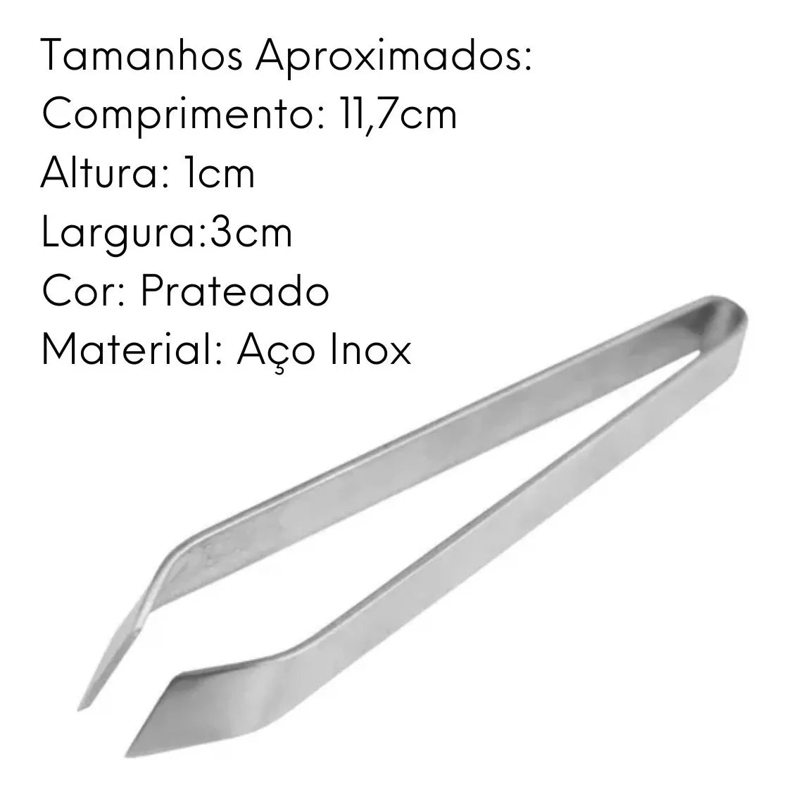 Pinça Remover Espinho De Peixe 11,7cm Hércules Hercules