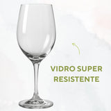 Taça Água Barone 490ml Vidro
