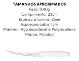 Faca Tomate Serrilhada 5´´ Master Line Mundial Hercules