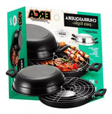 Churrasqueira Para Fogão de Aluminio Antiaderente Erca Aluminios