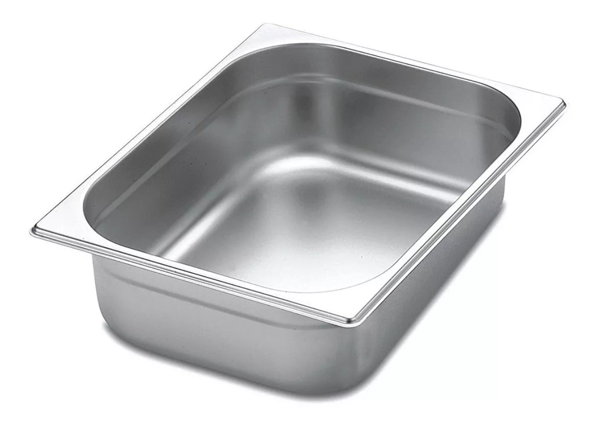 Cuba GN 1/2 100mm em Aço Inox 201 - A Gourmet