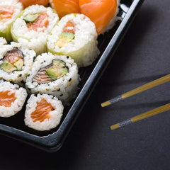 Kit 10 Pares de Hashi de Bambu Ecológico - A Gourmet