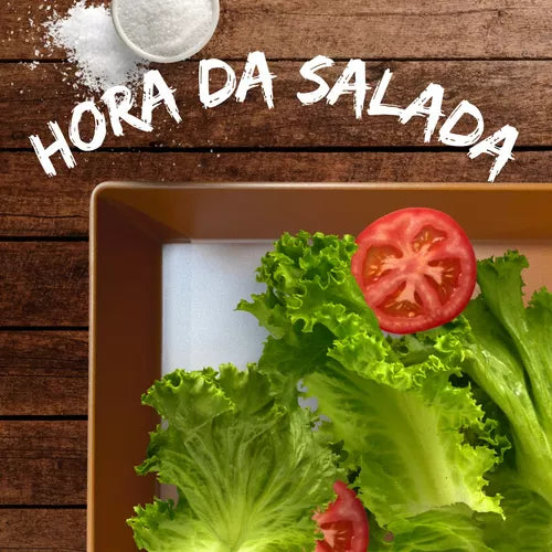 Travessa Melamina Buffet Terracota Salada - A Gourmet