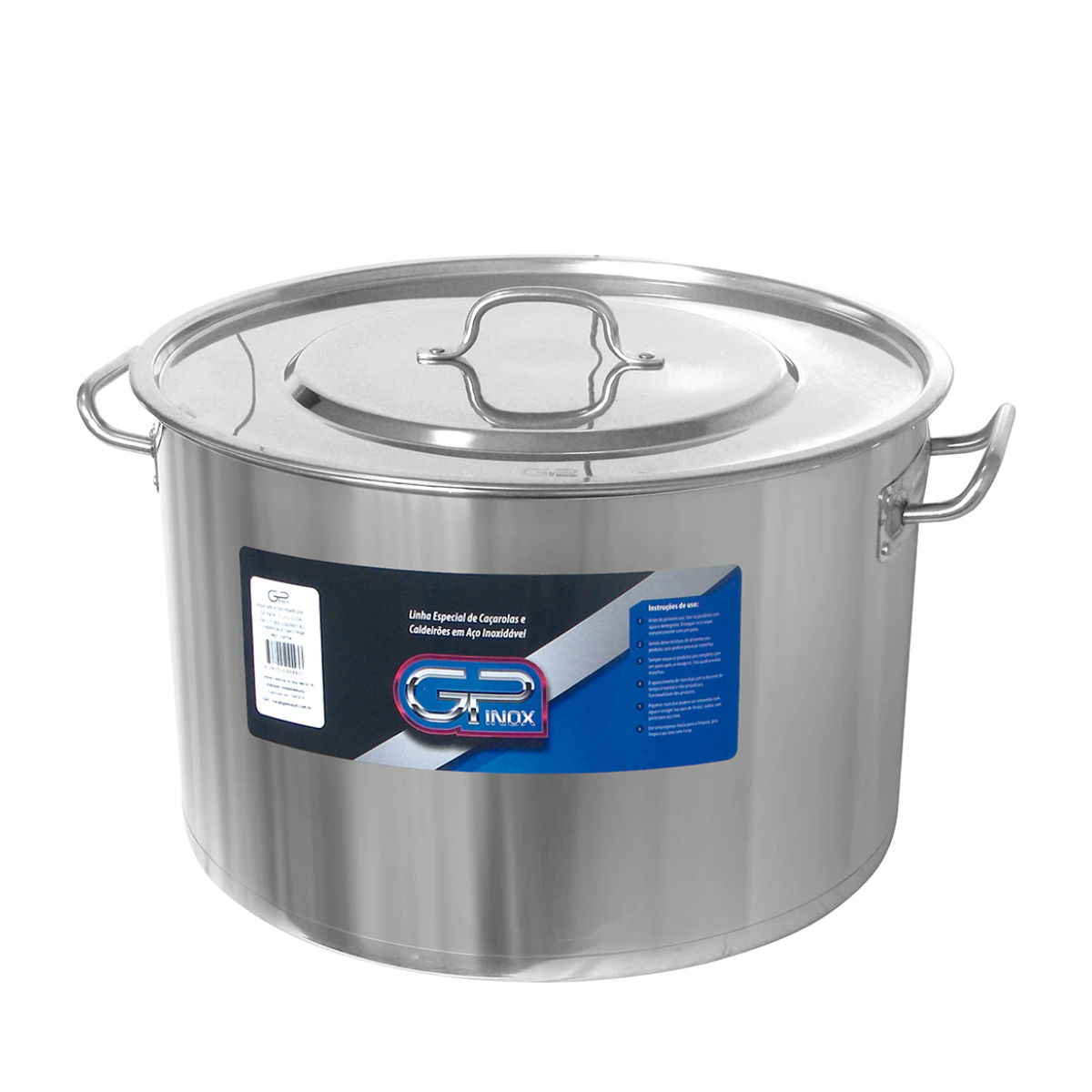 Caçarola de Aço Inox 12,5L GP
