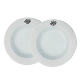 Kit 50 Prato Fundo Baru Personalizado Com Sua Logo - A Gourmet