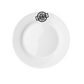 Kit 50 Prato Raso Porcelana 28cm Personalizado