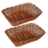 Cesta Retangular para pão 25cm de polipropileno - A Gourmet