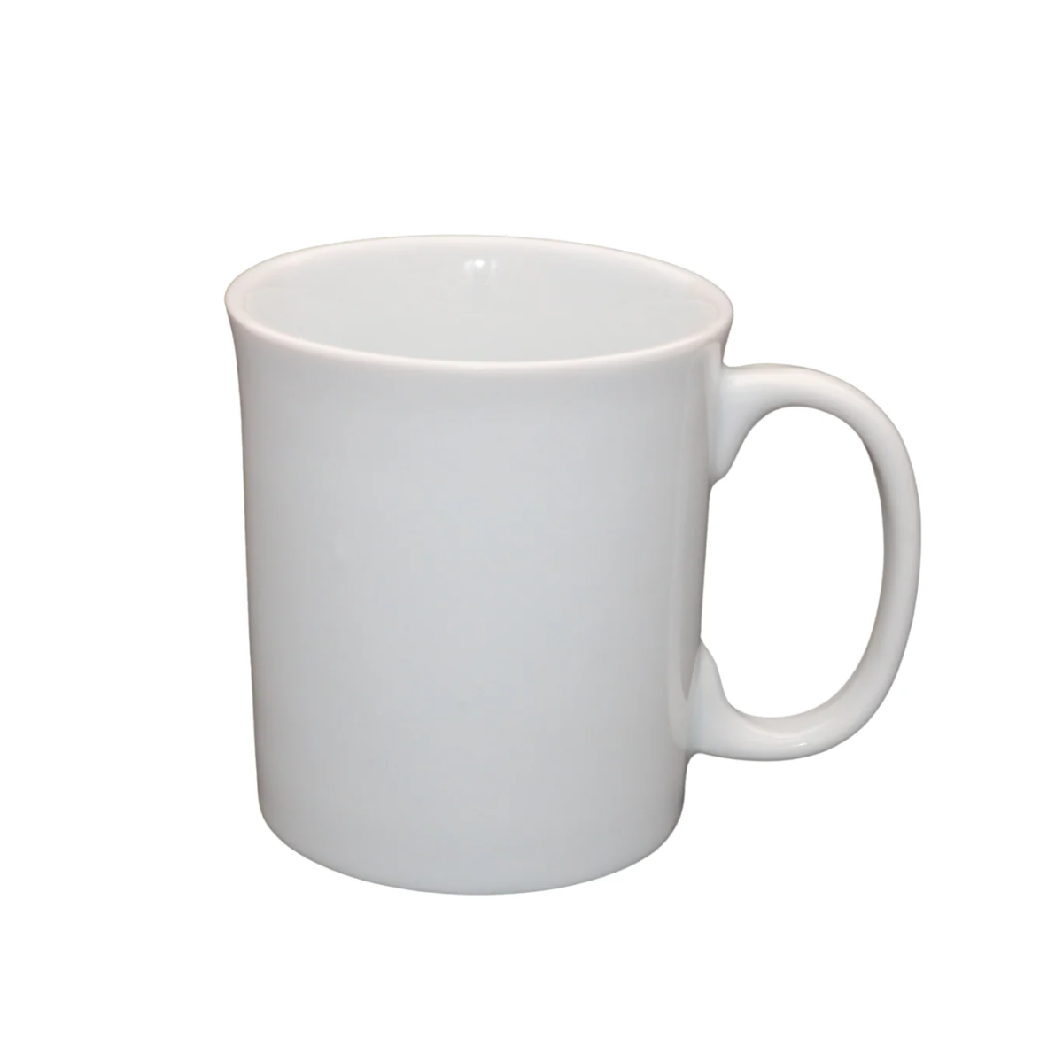 Caneca Francesa Lisa 350ml em Porcelana