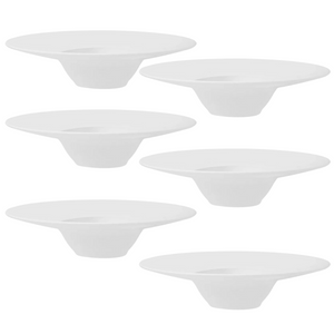 Conjunto de 6 Prato de entrada fundo 240ml chapéu - A Gourmet