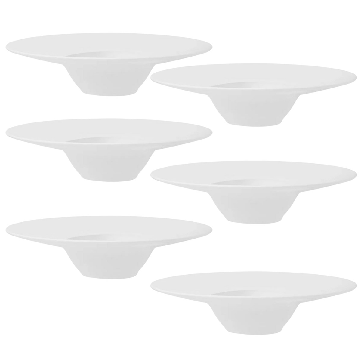 Conjunto de 6 Prato de entrada fundo 240ml chapéu - A Gourmet