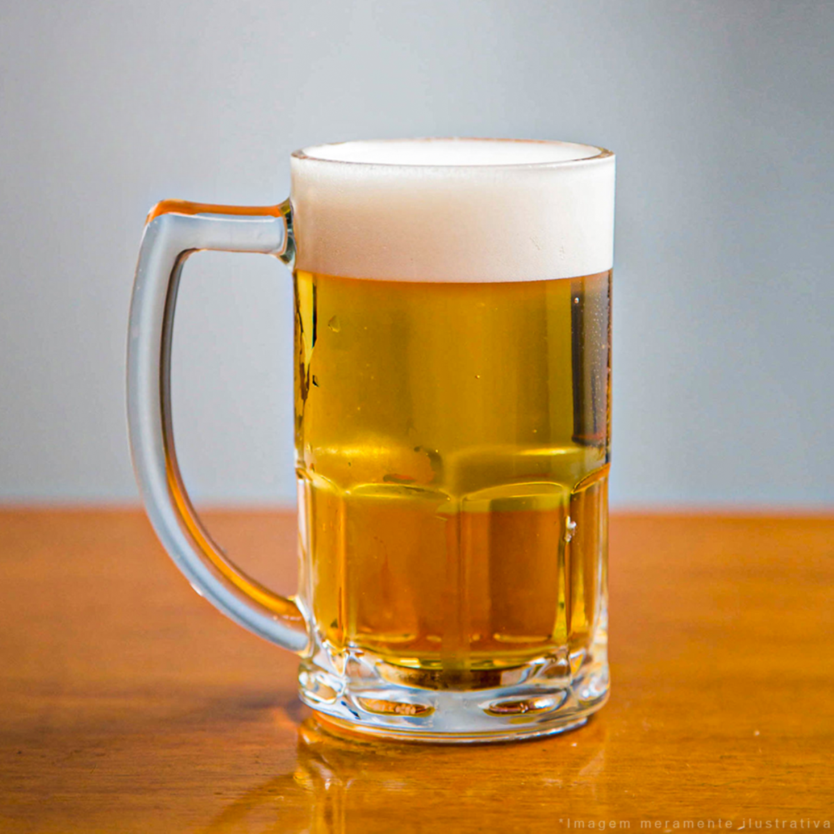 50 Caneca de Chopp 350ml Personalizado Com Sua Logo Marca - A Gourmet