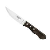 Faca Churrasco Jumbo Tramontina Inox Cabo Madeira Polywood Castanho
