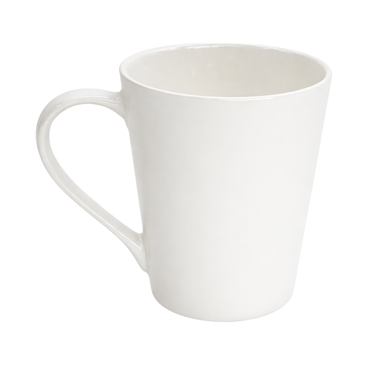 Caneca Tulipa Porcelana 250ml Branca