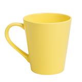 Caneca Tulipa Porcelana Amarela