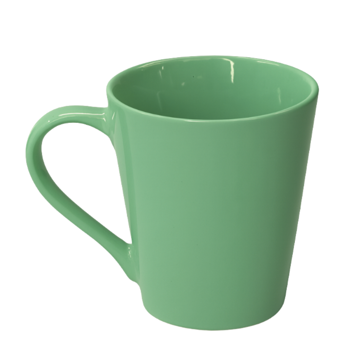 Caneca Tulipa Porcelana Verde