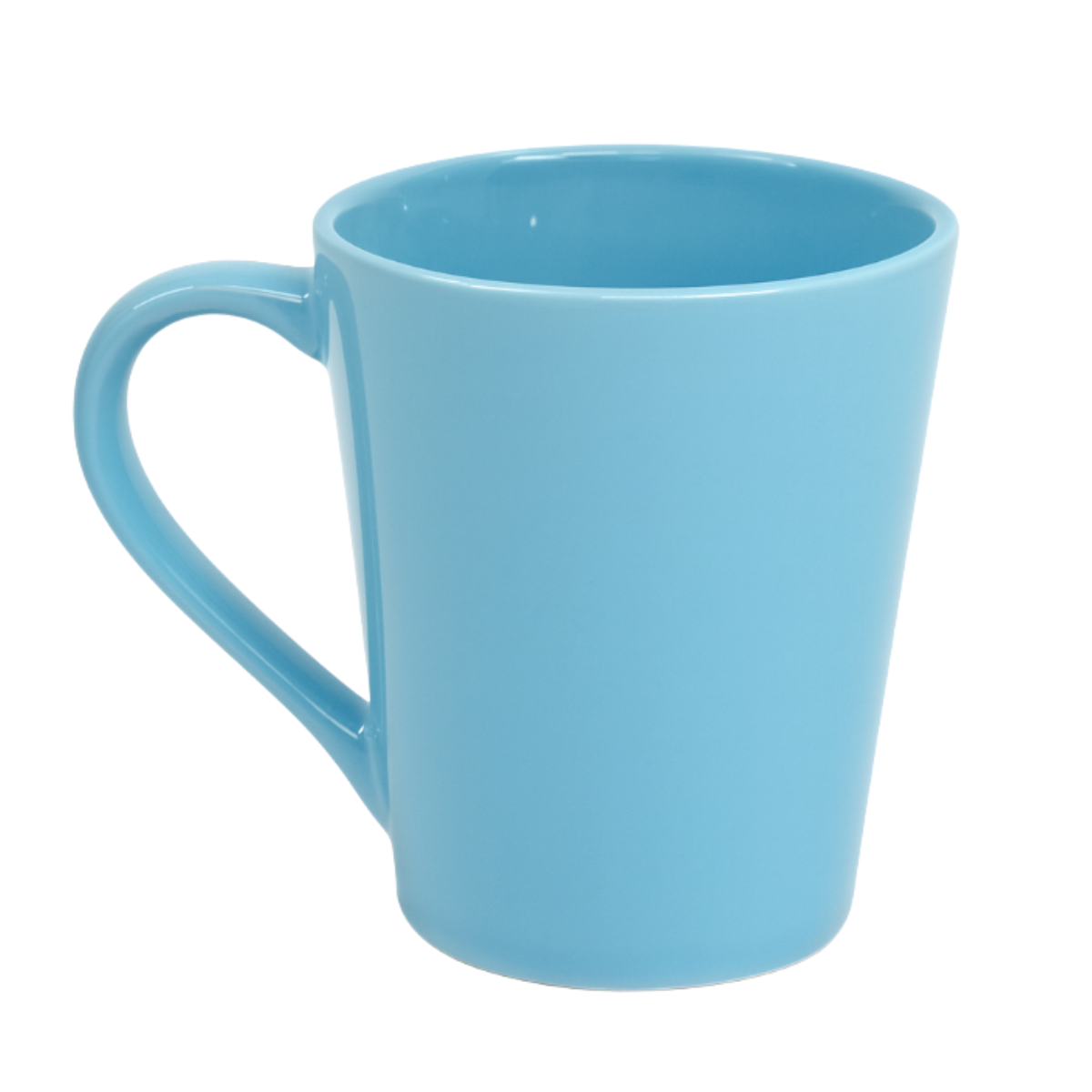 Caneca Tulipa Porcelana Azul