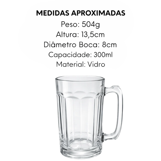 Caneca de Chopp 300ml Main Image