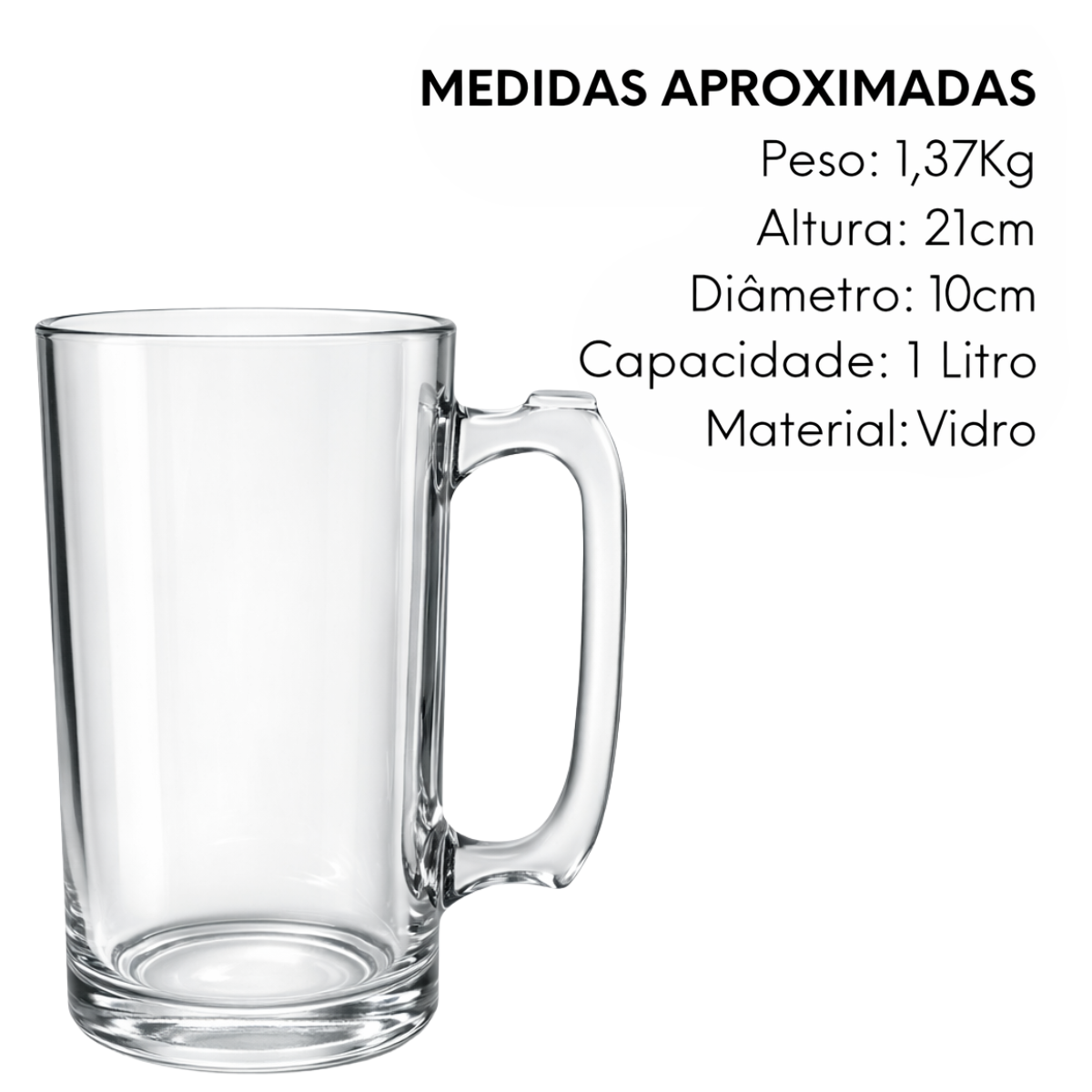 Caneca Chopp Safira