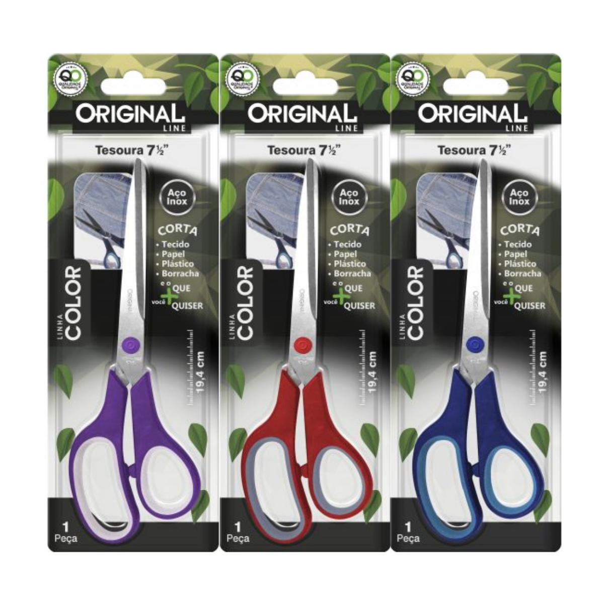 Tesoura Colorida Sortida