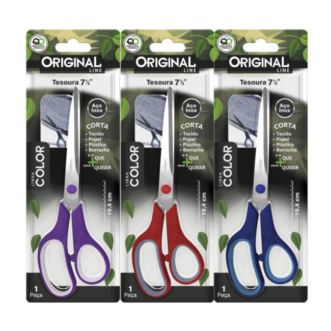 Tesoura Colorida Sortida Hover Image