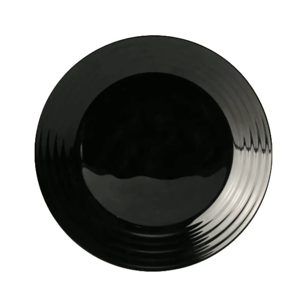 Prato Raso Harena Black 27cm Luminarc Lyor