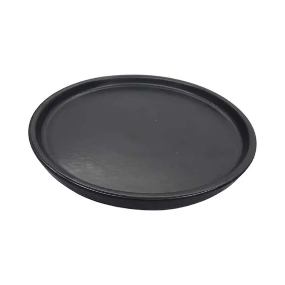 Prato Raso Preto Fosco Esmalte de Argila Glob Imports