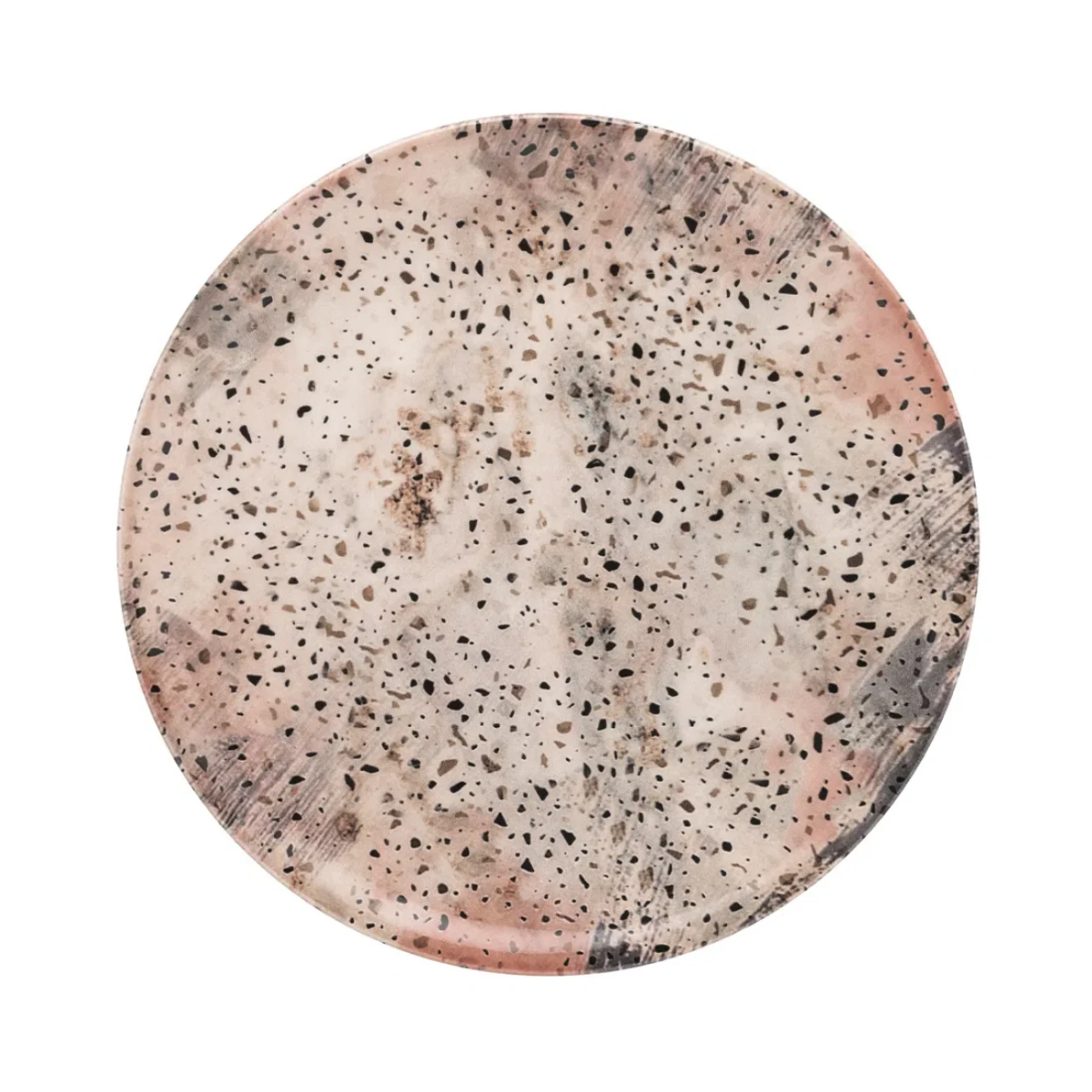 Prato Raso Terrazzo 26cm de Cerâmica Oxford