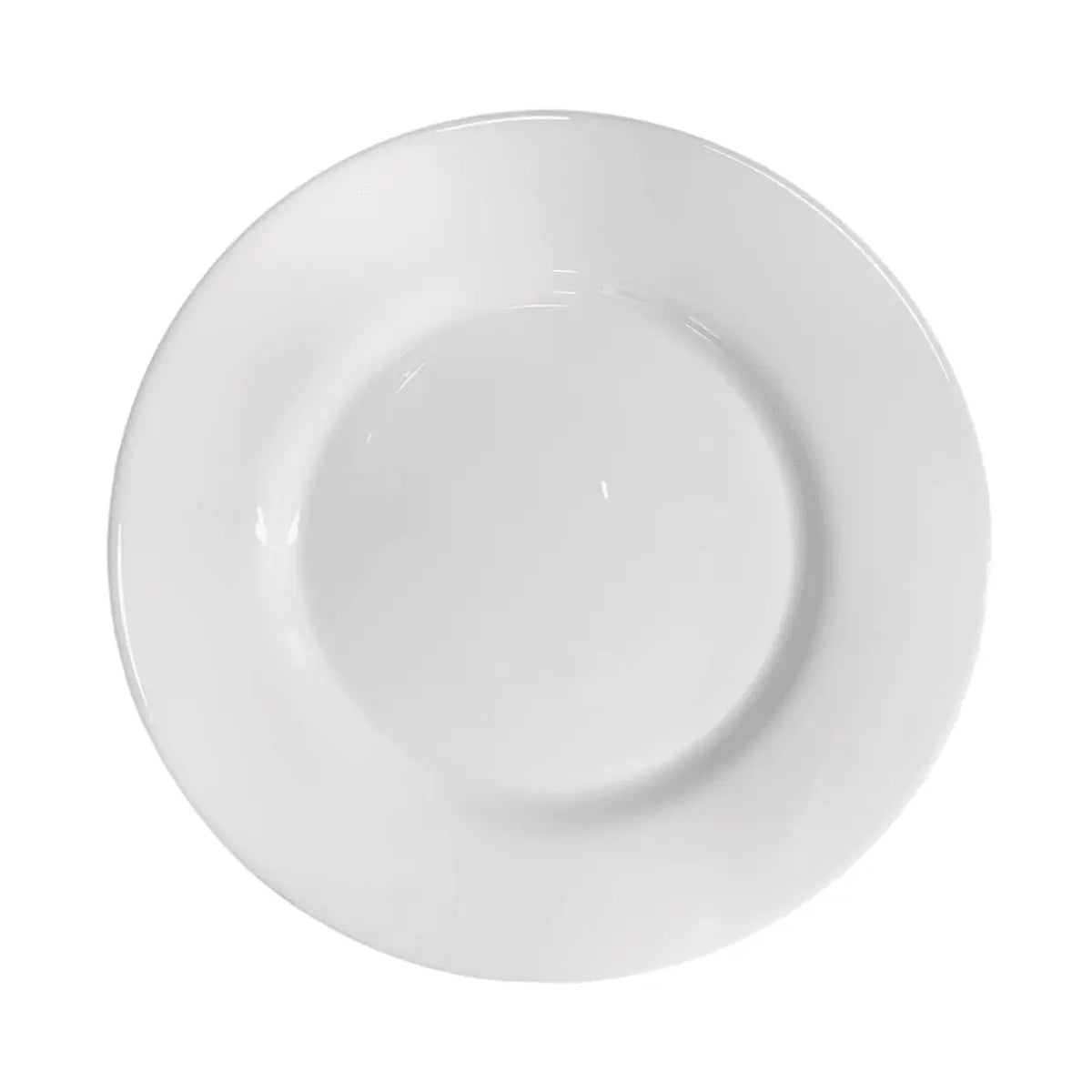 Prato Raso Vidro Opalino 24cm Lyor