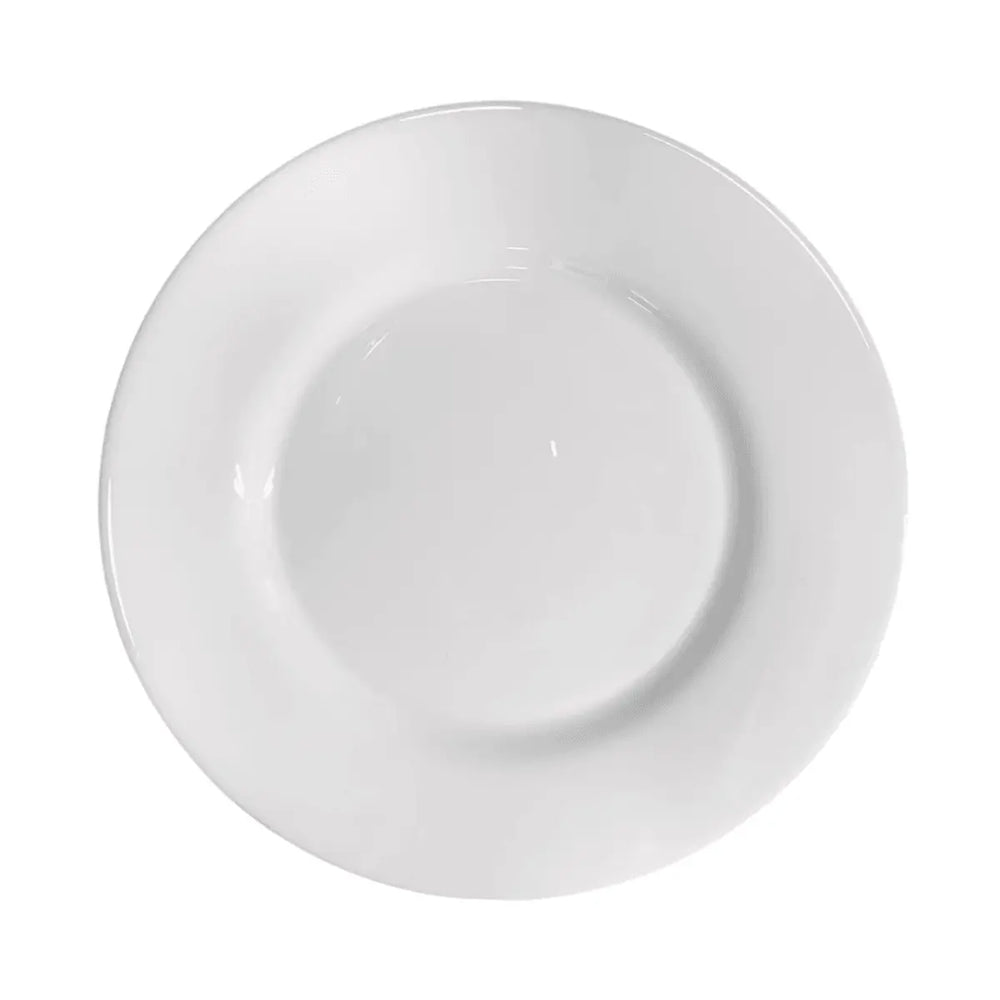 Prato Raso Vidro Opalino 24cm Lyor